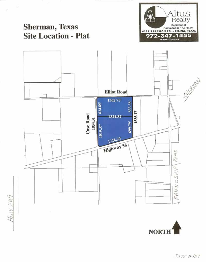 51 Acres, Sherman, TX 75090 Land and Farm