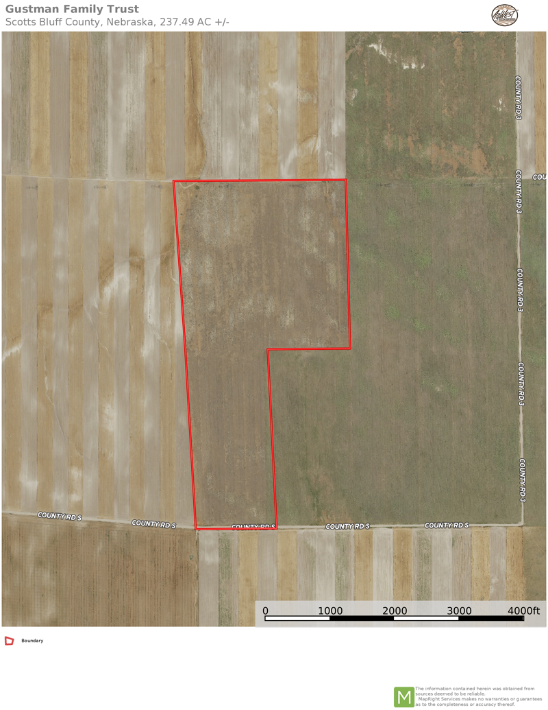 237.49 Acres, Lyman, NE 69352 Land and Farm